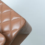 CHANEL Handbag 22S Caramel Lambskin Quilted Classic Flap Medium LGHW - Redeluxe
