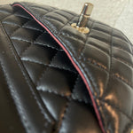 CHANEL Handbag 22S CC In Love Black Lambskin Quilted Large Heart Bag LGHW - Redeluxe