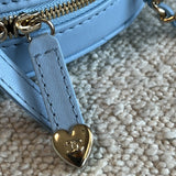 CHANEL Handbag 22S CC In Love Blue Lambskin Quilted Large Heart Bag LGHW - Redeluxe