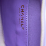 CHANEL Handbag 22S CC In Love Purple Lambskin Quilted Large Heart Bag - Redeluxe
