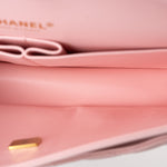 CHANEL Handbag 22S Light Pink Caviar Quilted Classic Flap Medium LGHW - Redeluxe