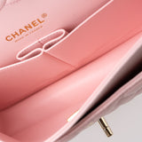 CHANEL Handbag 22S Light Pink Caviar Quilted Classic Flap Medium LGHW - Redeluxe