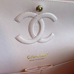 CHANEL Handbag 22S Light Pink Caviar Quilted Classic Flap Medium LGHW - Redeluxe