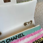 CHANEL Handbag 22S Mini Sequins & Gold-Tone Metal Multicolor Flap LGHW - Redeluxe