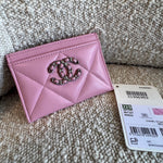 CHANEL Handbag 22S Pink 19 Flap Card Holder - Redeluxe
