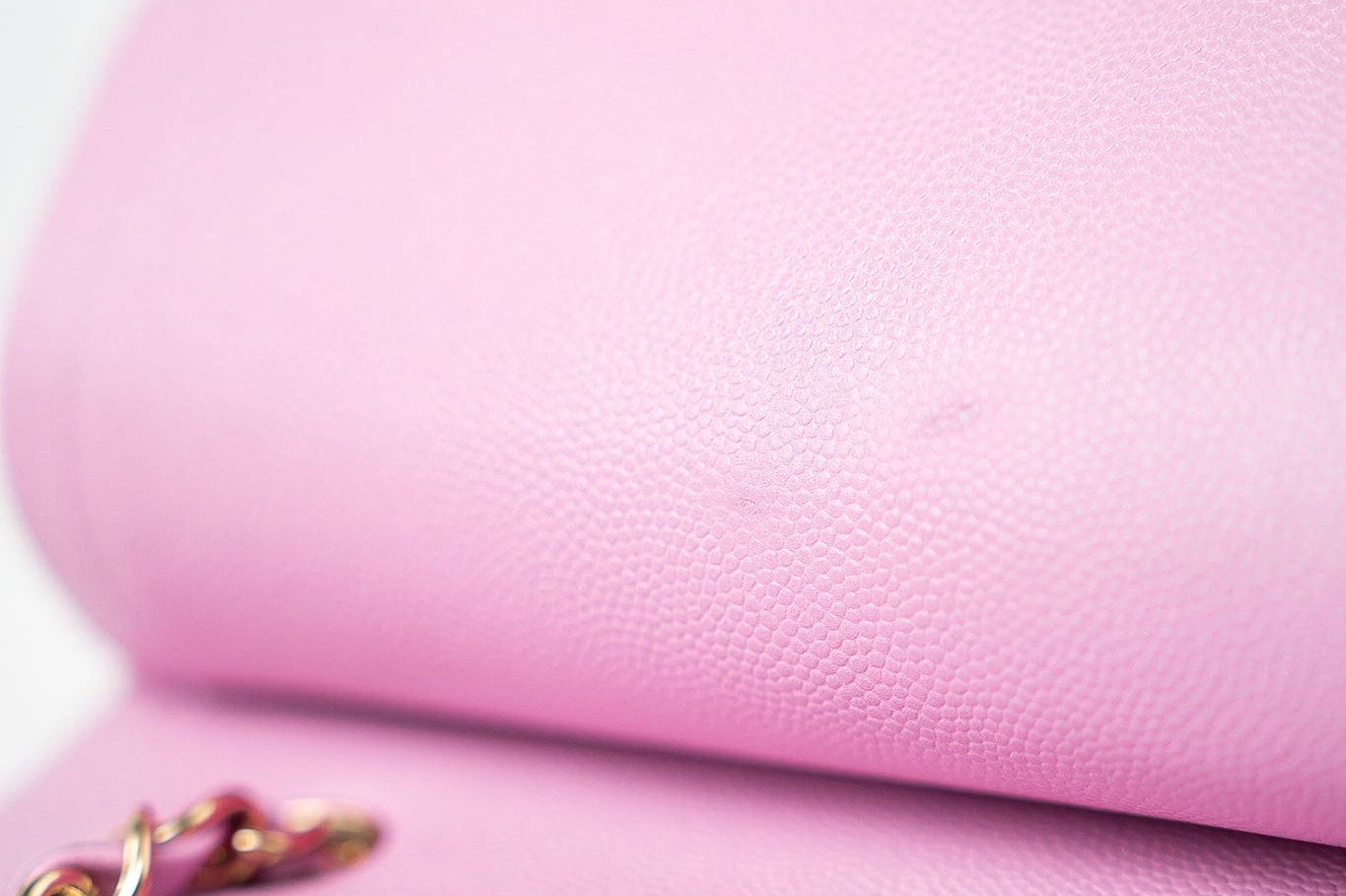 CHANEL Handbag 22S Pink Caviar Quilted Classic Flap Small Light Gold Hardware - Redeluxe