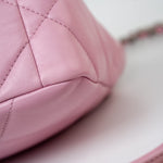 CHANEL Handbag 22S Pink Lambskin Quilted 19 Small Reverse Mixed Hardware - Redeluxe