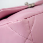 CHANEL Handbag 22S Pink Lambskin Quilted 19 Small Reverse Mixed Hardware - Redeluxe