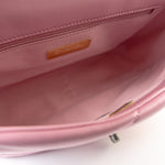 CHANEL Handbag 22S Pink Lambskin Quilted 19 Small Reverse Mixed Hardware - Redeluxe
