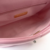 CHANEL Handbag 22S Pink Lambskin Quilted 19 Small Reverse Mixed Hardware - Redeluxe