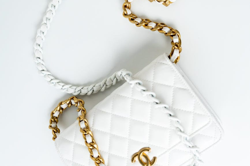 CHANEL Handbag 22S White Lambskin Quilted Wallet on Chain (WOC) - Redeluxe
