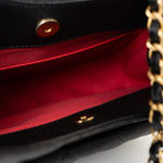 CHANEL Handbag 23P Black Caviar Quilted Hobo Bag Small Antique Gold Hardware - Redeluxe