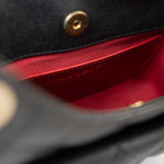 CHANEL Handbag 23P Black Caviar Quilted Hobo Bag Small Antique Gold Hardware - Redeluxe