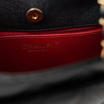 CHANEL Handbag 23P Black Caviar Quilted Hobo Bag Small Antique Gold Hardware - Redeluxe