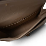 CHANEL Handbag Beige 15P Beige Crumpled Calfskin Quilted Reissue 2.55 Flap 227 Aged Gold Hardware - Redeluxe