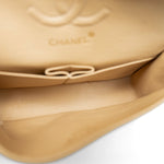 CHANEL Handbag Beige Beige Lambskin Quilted Classic Flap Small Gold Hardware - Redeluxe