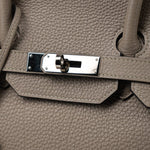 CHANEL Handbag Birkin 35 Gris Tourterelle Veau Togo Leather Palladium Played 2011 O - Redeluxe