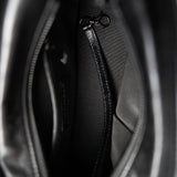 CHANEL Handbag Black 19B So Black Aged Calfskin Chevron Small Hobo Gabrielle Bag - Redeluxe