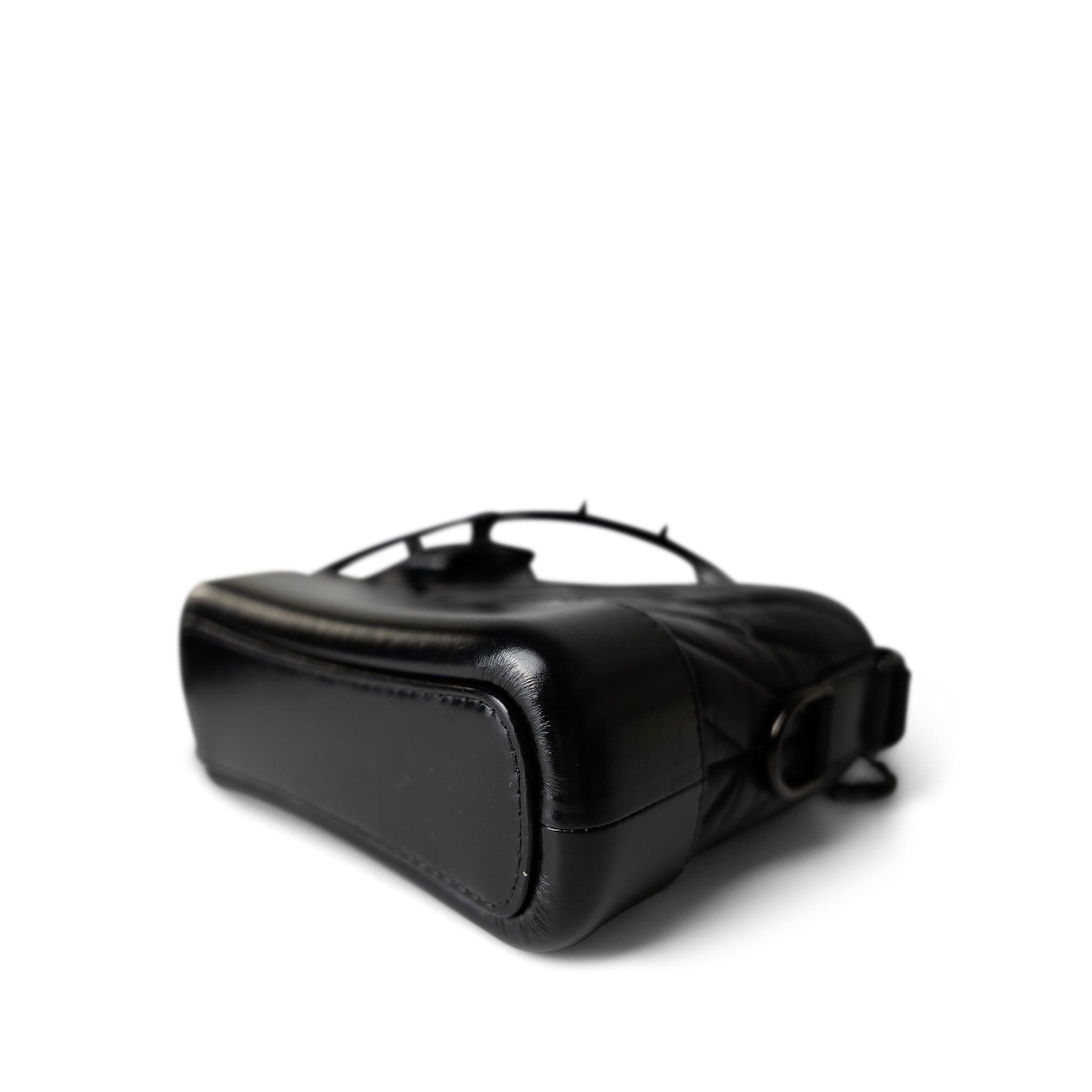 CHANEL Handbag Black 19B So Black Aged Calfskin Chevron Small Hobo Gabrielle Bag - Redeluxe