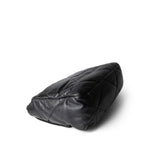 CHANEL Handbag Black 22P Black Lambskin Quilted Large 19 Flap Mixed Hardware - Redeluxe