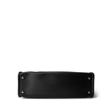 CHANEL Handbag Black 22P Small Black Zipped Shopping Bag - Redeluxe