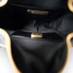 CHANEL Handbag Black 24C Black Lambskin Quilted Star Bag Light Gold Hardware - Redeluxe