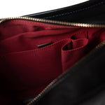 CHANEL Handbag Black Black Aged Calfskin Quilted Gabrielle Hobo Bag Small Mixed Hardware - Redeluxe