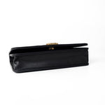 CHANEL Handbag Black Black Caviar Quilted Boy Wallet on Chain (WOC) Antique Gold Hardware - Redeluxe