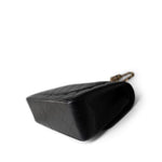CHANEL Handbag Black Black Caviar Quilted Jumbo Classic Flap Gold Hardware - Redeluxe