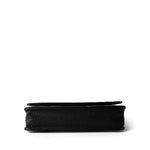 CHANEL Handbag Black Black Caviar Quilted Wallet on Chain Silver Hardware - Redeluxe