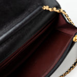 CHANEL Handbag Black Black Caviar Quilted Wallet on Chain (WOC) GHW - Redeluxe