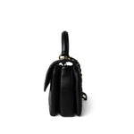 CHANEL Handbag Black Black Lambskin Quilted Trendy CC Small Light Gold Hardware - Redeluxe