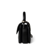 CHANEL Handbag Black Black Lambskin Quilted Trendy CC Small Light Gold Hardware - Redeluxe