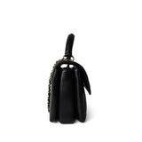 CHANEL Handbag Black Black Lambskin Quilted Trendy CC Small Light Gold Hardware - Redeluxe