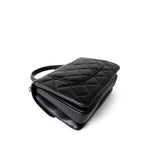 CHANEL Handbag Black Black Lambskin Quilted Trendy CC Small Light Gold Hardware - Redeluxe