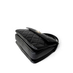 CHANEL Handbag Black Black Lambskin Quilted Trendy CC Small Light Gold Hardware - Redeluxe