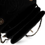 CHANEL Handbag Black Black Lambskin Quilted Trendy CC Small Light Gold Hardware - Redeluxe