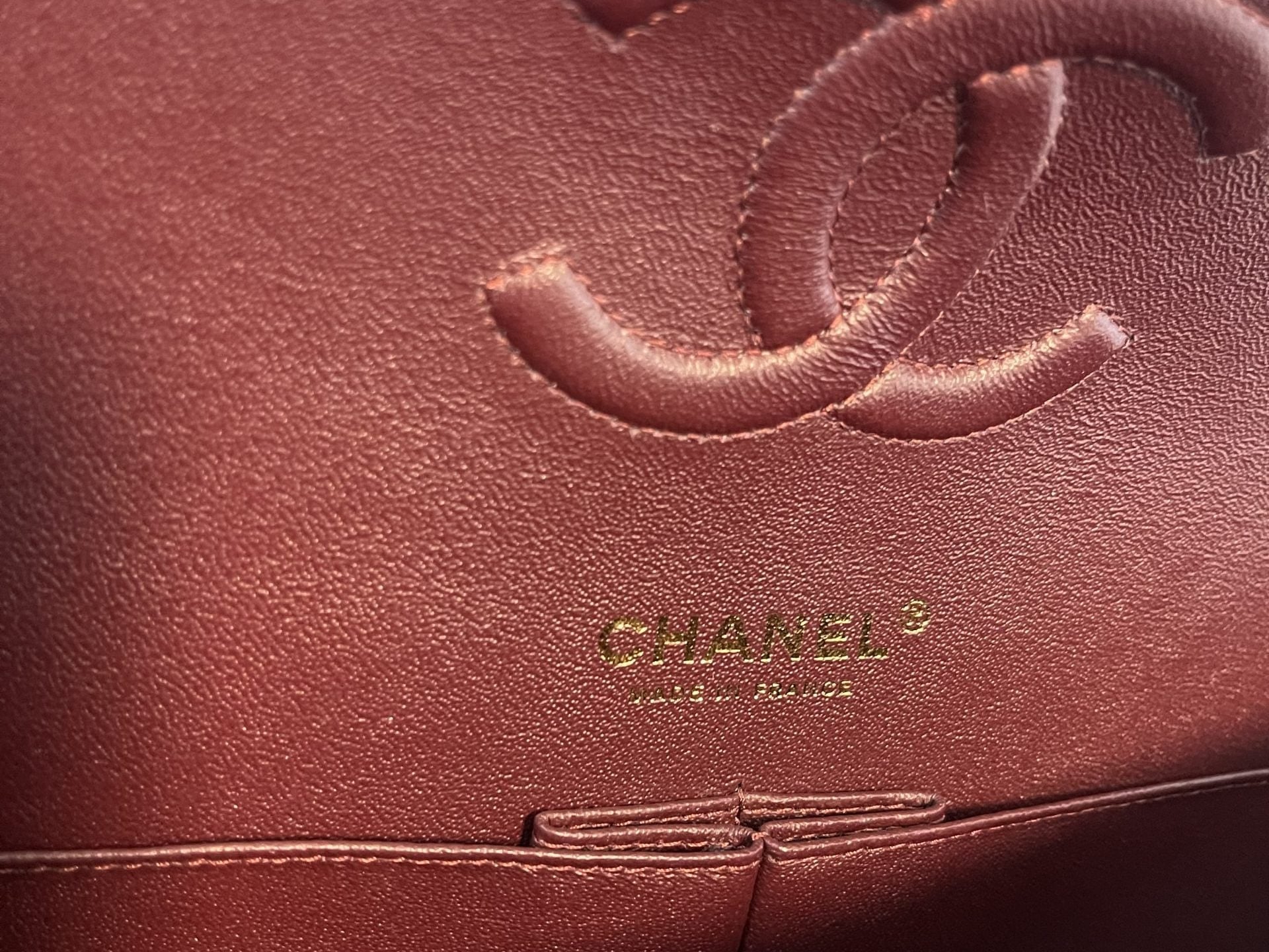 CHANEL Handbag Black Caviar Quilted Classic Flap Medium LGHW - Redeluxe