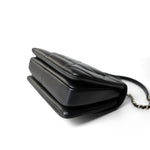CHANEL Handbag Black Chanel Black Lambskin Quilted Trendy CC Small Bag Gold Hardware - Redeluxe