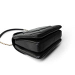 CHANEL Handbag Black Chanel Black Lambskin Quilted Trendy CC Small Bag Gold Hardware - Redeluxe