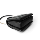 CHANEL Handbag Black Chanel Black Lambskin Quilted Trendy CC Small Bag Gold Hardware - Redeluxe