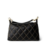 CHANEL Handbag Black Chanel Wild Stitch Black Hobo Bag - Redeluxe