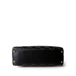 CHANEL Handbag Black Chanel Wild Stitch Black Hobo Bag - Redeluxe
