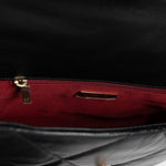 CHANEL Handbag Black Goatskin Quilted 19 Flap Small AGHW - Redeluxe