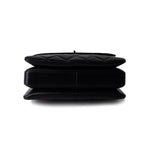 CHANEL Handbag Black / Lambskin 21S Black Lambskin Quilted Small Trendy CC Light Gold Hardware - Redeluxe