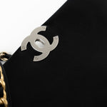 CHANEL Handbag Black Lambskin Quilted 19 Flap Small - Redeluxe