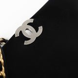 CHANEL Handbag Black Lambskin Quilted 19 Flap Small - Redeluxe