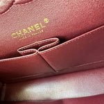 CHANEL Handbag Black Lambskin Quilted Classic Flap Medium GHW - Redeluxe