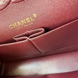 CHANEL Handbag Black Lambskin Quilted Classic Flap Medium GHW - Redeluxe