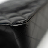 CHANEL Handbag Black Lambskin Quilted Medium Classic Flap Gold Hardware - Redeluxe